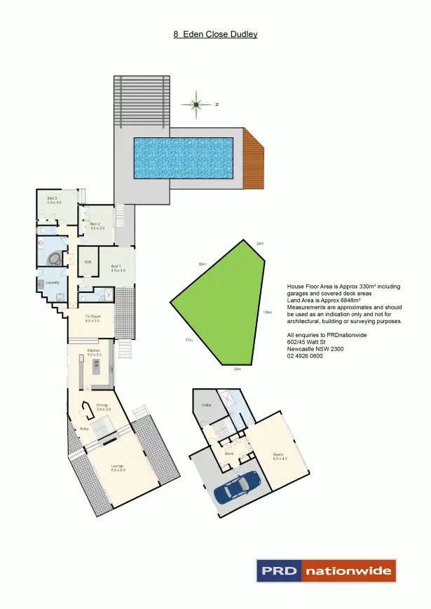 Floorplan of Homely house listing, 8 Eden Close, Dudley NSW 2290