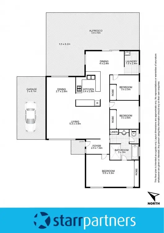 Floorplan of Homely house listing, 14 Kestrel Crescent, Erskine Park NSW 2759
