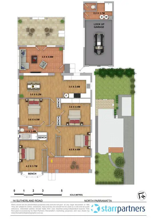 Floorplan of Homely house listing, 14 Sutherland Road, North Parramatta NSW 2151