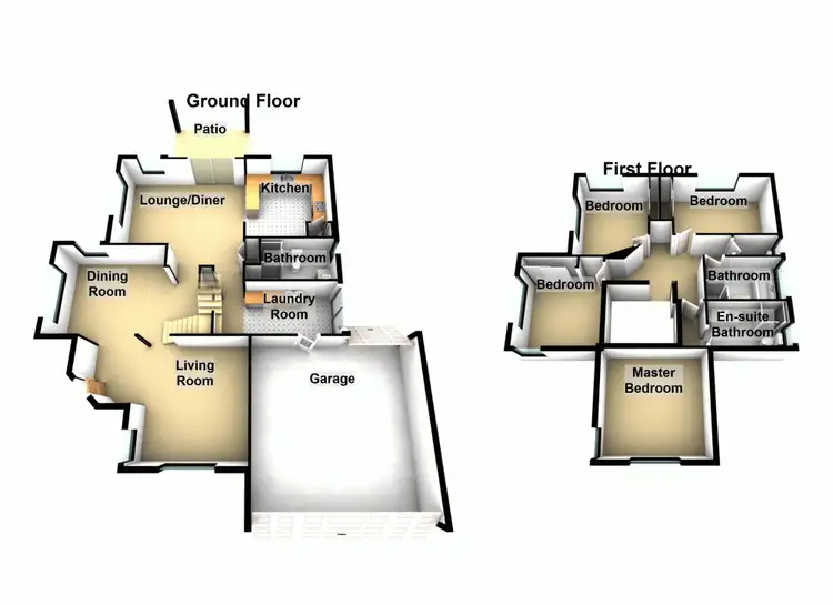 Floorplan of Homely townhouse listing, 1 Jade Close, Runcorn QLD 4113