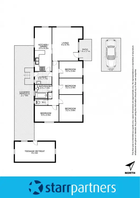 Floorplan of Homely house listing, 8 Salamaua Road, Whalan NSW 2770
