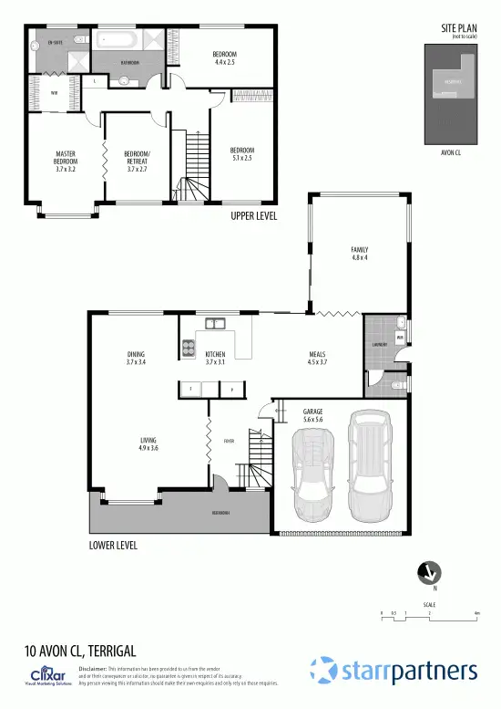 Floorplan of Homely house listing, 10 Avon Close, Terrigal NSW 2260