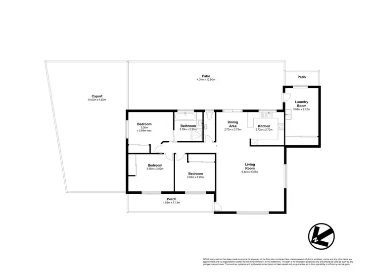 Floorplan of Homely house listing, 5 Greisen Ct, Bethania QLD 4205