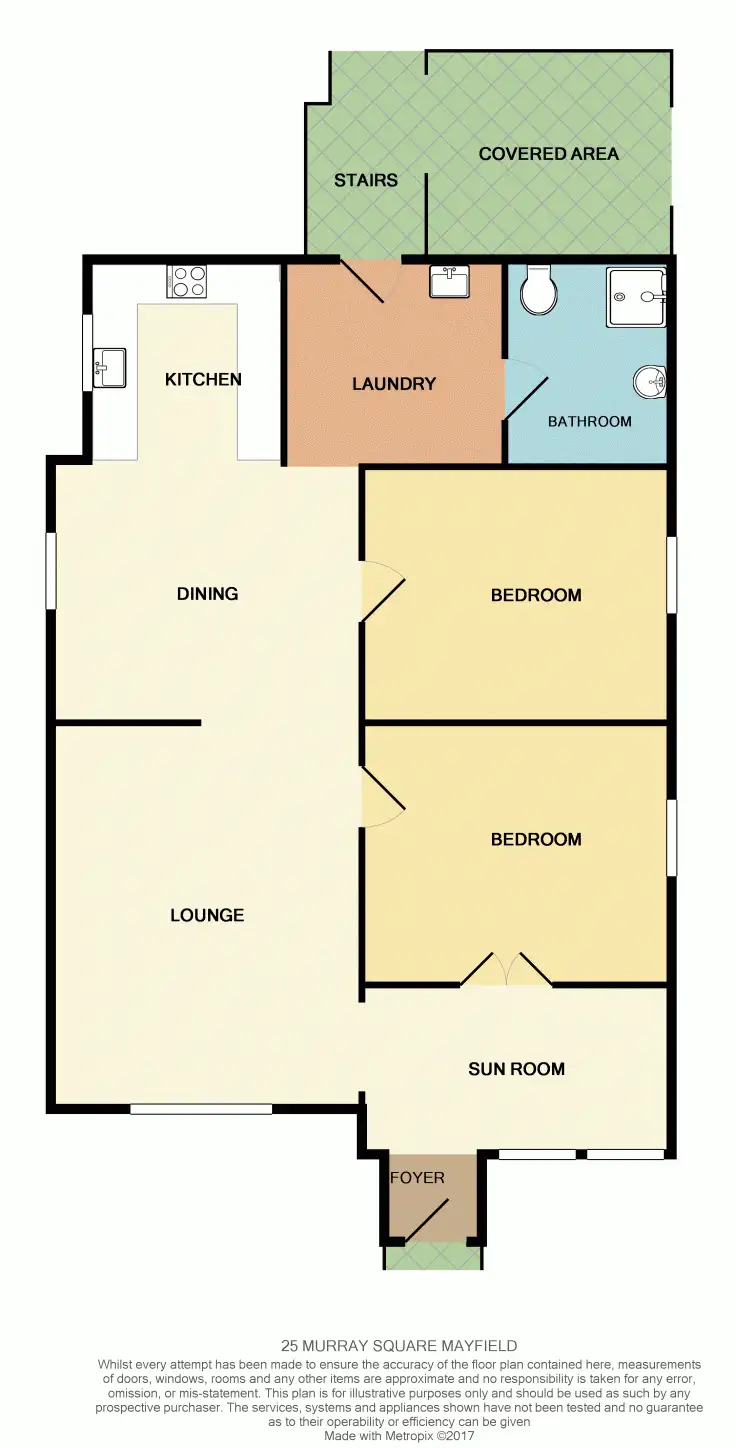 Floorplan of Homely house listing, 25 Murray Square, Mayfield NSW 2304
