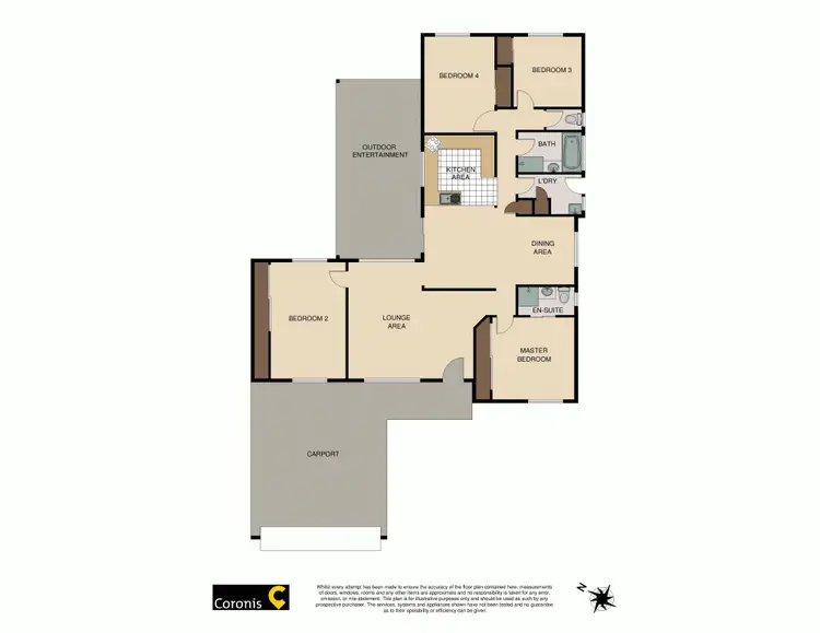 Floorplan of Homely house listing, 11 Finnegan Court, Birkdale QLD 4159