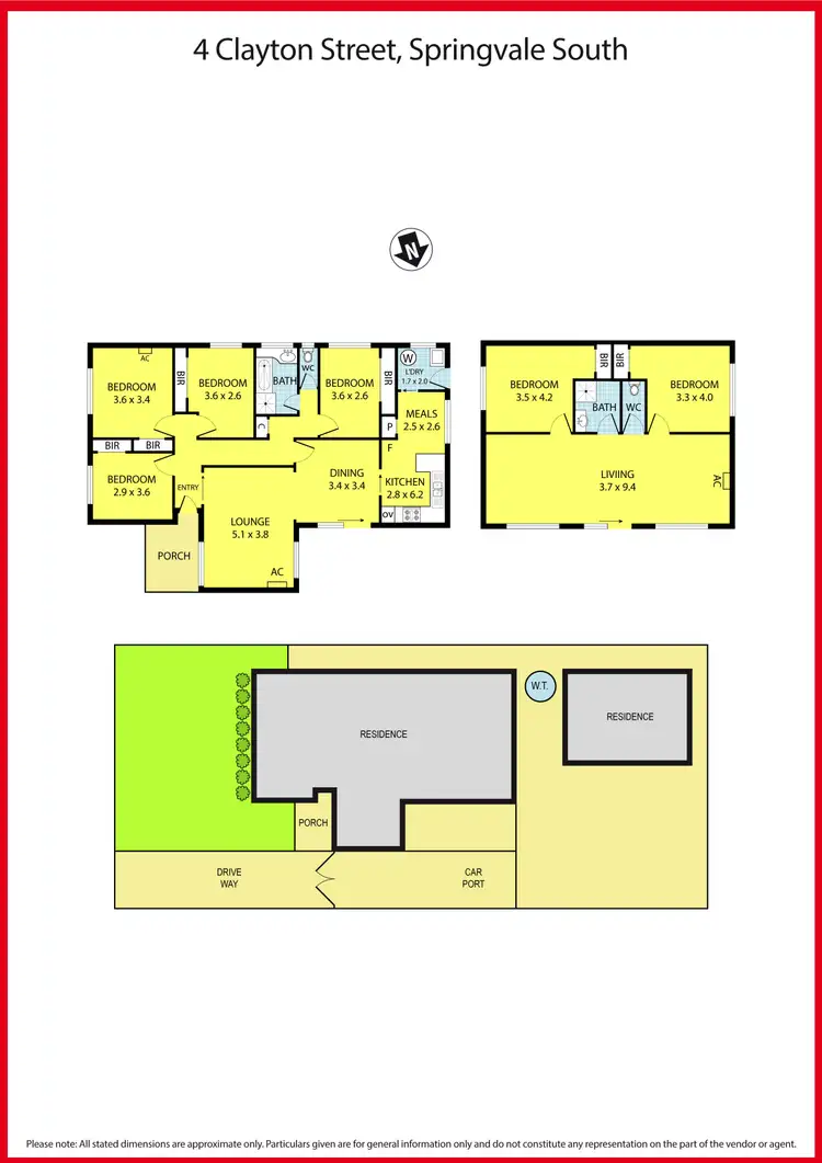 Floorplan of Homely house listing, 4 Clayton Court, Springvale South VIC 3172