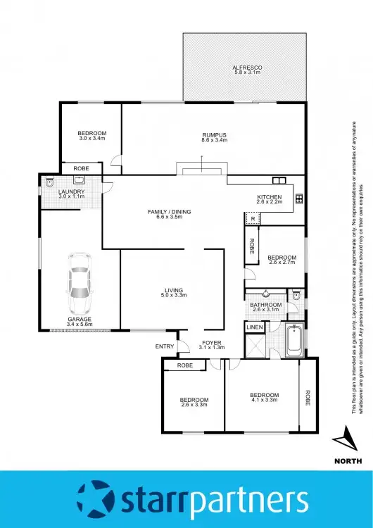 Floorplan of Homely house listing, 18 Osprey Place, Claremont Meadows NSW 2747