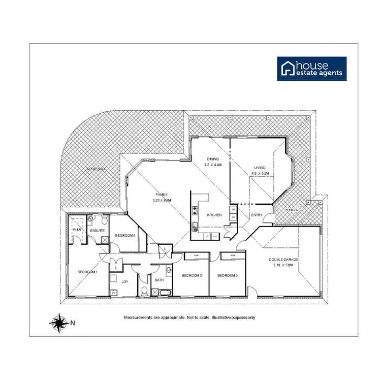 Floorplan of Homely house listing, 40 Cotswold Hills Drive, Cotswold Hills QLD 4350
