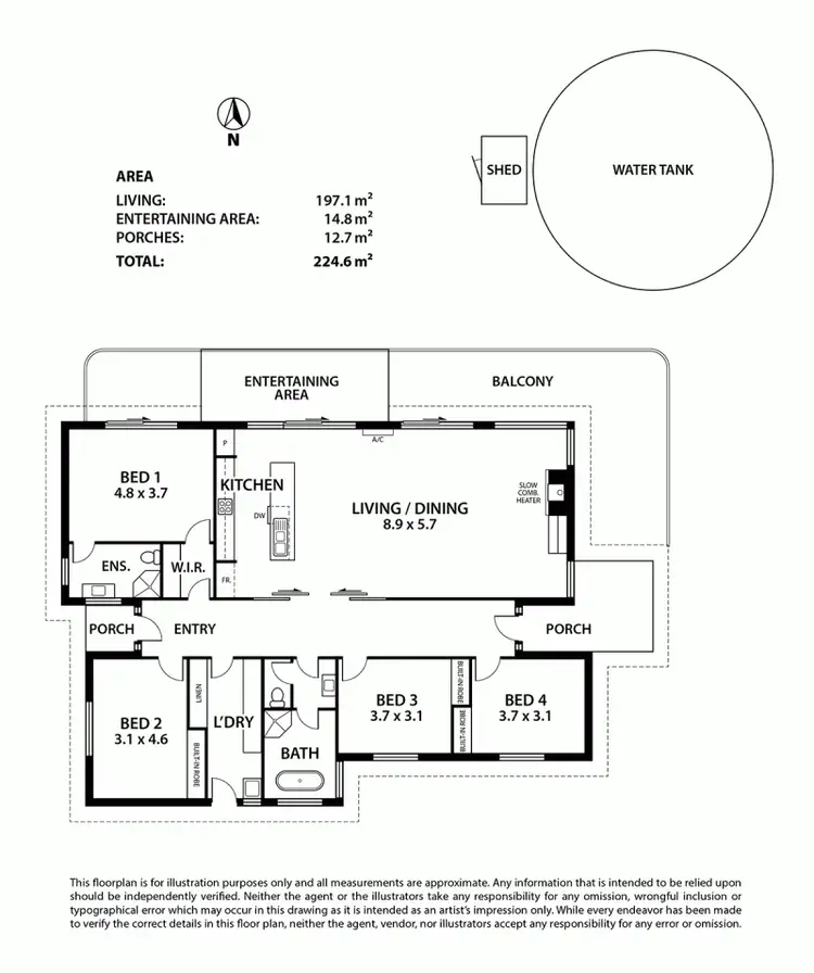 Floorplan of Homely house listing, 23 Vantage Way, Crafers SA 5152