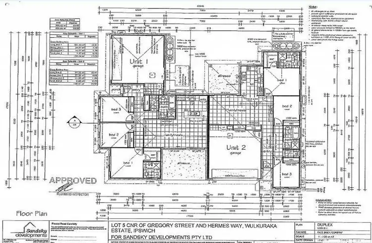 Floorplan of Homely semi-detached listing, 147 Gregory Street, Wulkuraka QLD 4305