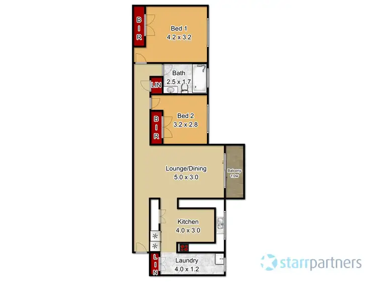 Floorplan of Homely house listing, 8/5 Paget Street, Richmond NSW 2753
