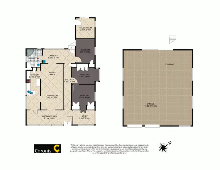 Floorplan of Homely house listing, 284 Flinders Parade, Sandgate QLD 4017