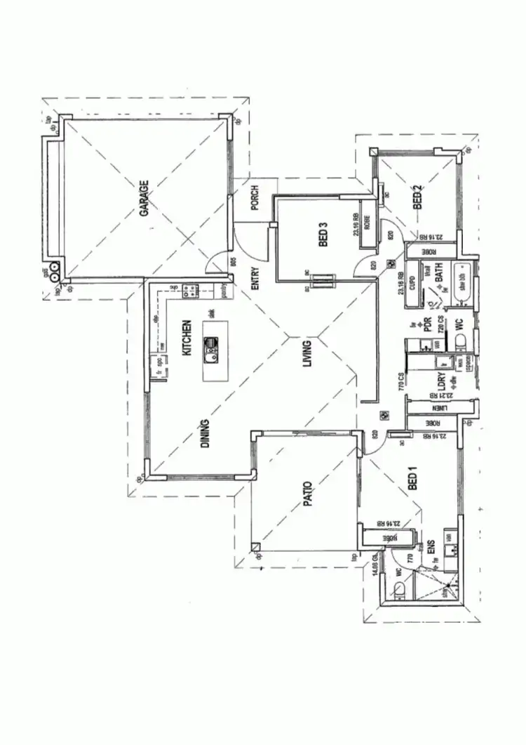 Floorplan of Homely house listing, 21 Leighton Close, Gordonvale QLD 4865