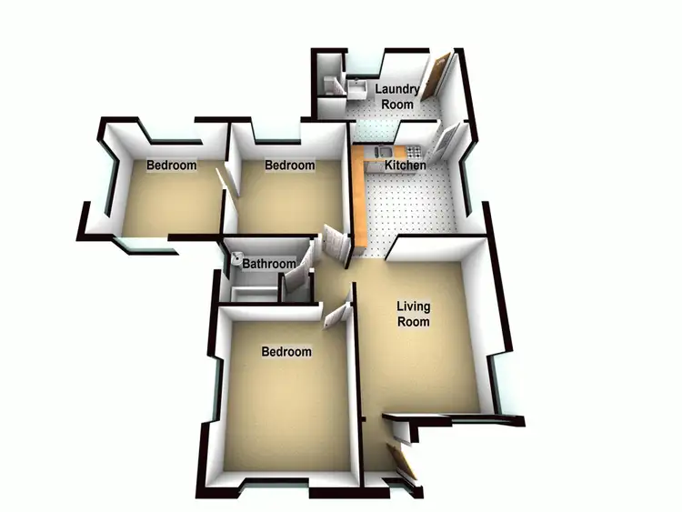 Floorplan of Homely house listing, 91 St Helens Road, Mitchelton QLD 4053