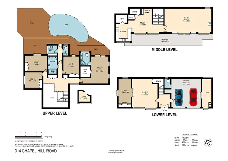 Floorplan of Homely house listing, 314 Chapel Hill Road, Chapel Hill QLD 4069