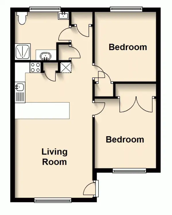 Floorplan of Homely unit listing, 7/5-7 Hielscher Street, Alexandra Hills QLD 4161