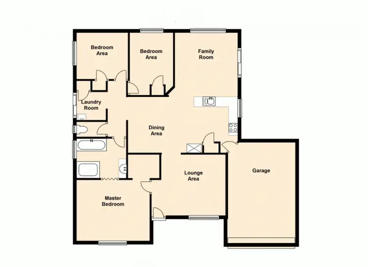 Floorplan of Homely house listing, 19 Ryecroft Place, Richlands QLD 4077