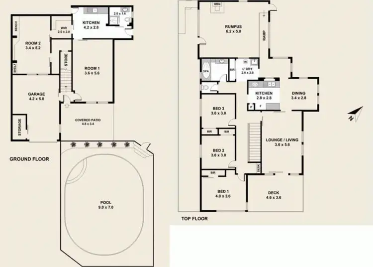 Floorplan of Homely house listing, 9 Merring Street, Oxley QLD 4075