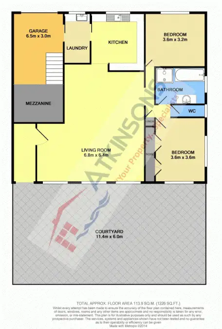Floorplan of Homely townhouse listing, 4/43 Linden Avenue, Toormina NSW 2452