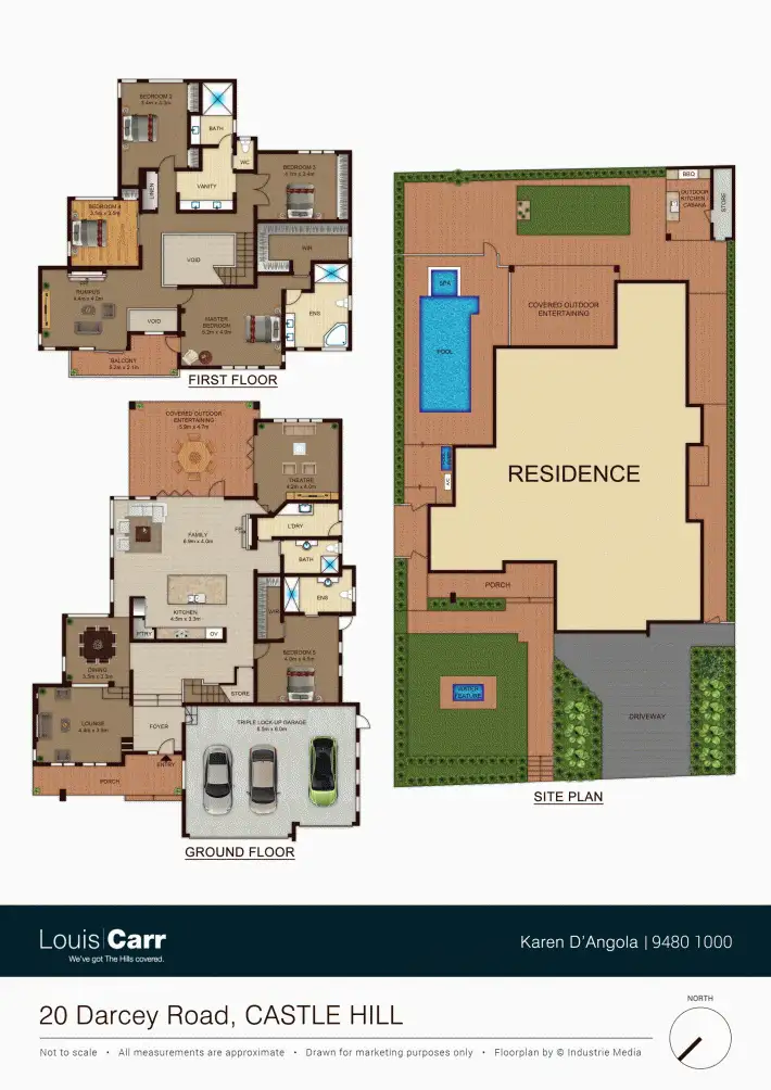 Floorplan of Homely house listing, 20 Darcey Road, Castle Hill NSW 2154
