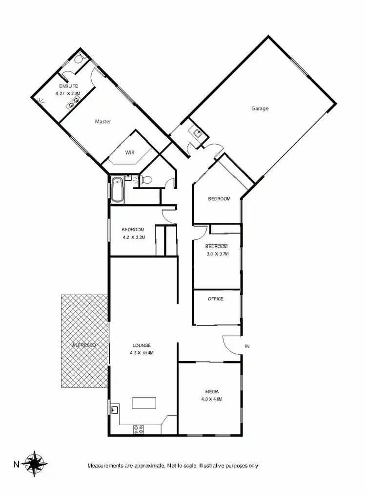 Floorplan of Homely house listing, 4 Preece Drive, Highfields QLD 4352
