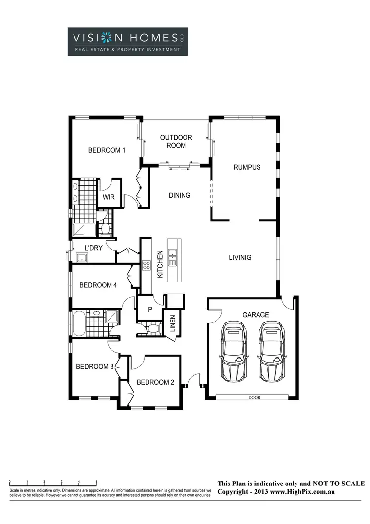 Floorplan of Homely house listing, 1 Toorwood st, Heathwood QLD 4110