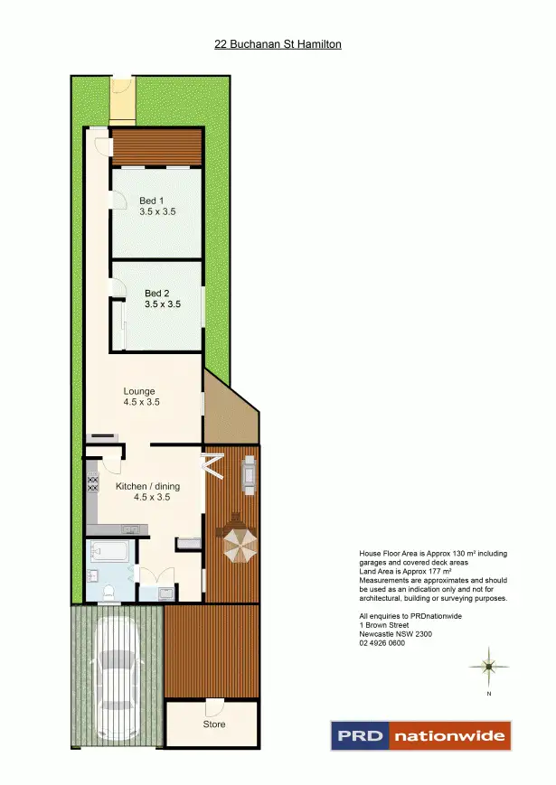 Floorplan of Homely house listing, 22 Buchanan Street, Hamilton NSW 2303