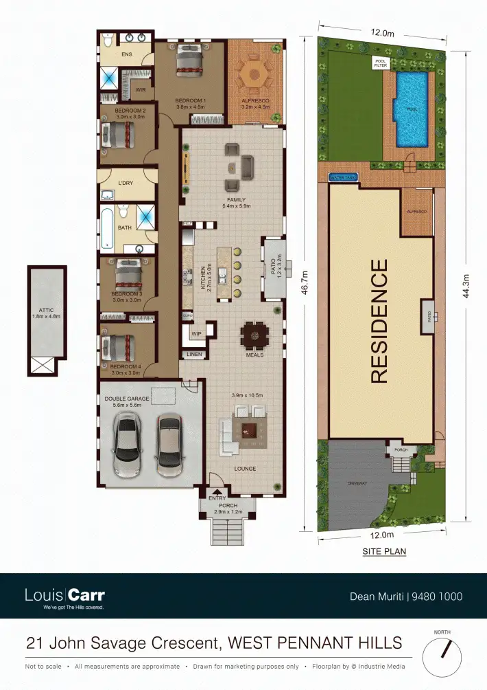 Floorplan of Homely house listing, 21 John Savage Cres, West Pennant Hills NSW 2125