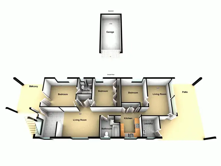 Floorplan of Homely house listing, 25 Wayland Street, Stafford QLD 4053