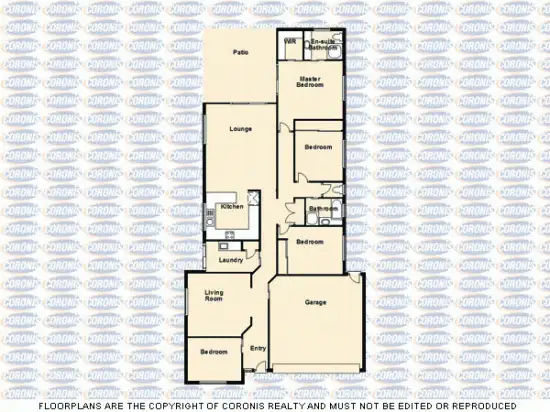 Floorplan of Homely house listing, 10 Morwell Crescent, North Lakes QLD 4509