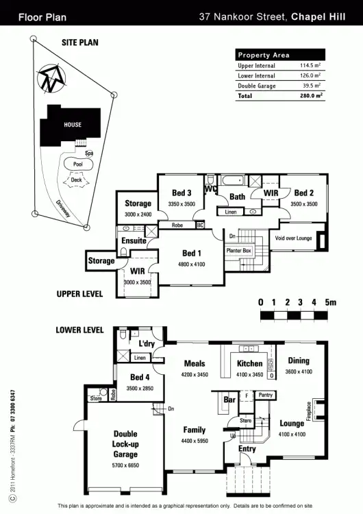 Floorplan of Homely house listing, 37 Nankoor Street, Chapel Hill QLD 4069
