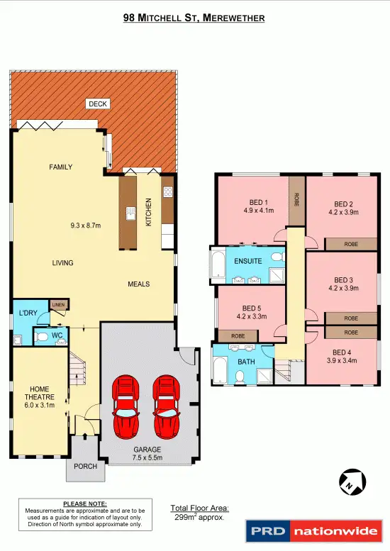 Floorplan of Homely house listing, 98 Mitchell St, Merewether NSW 2291