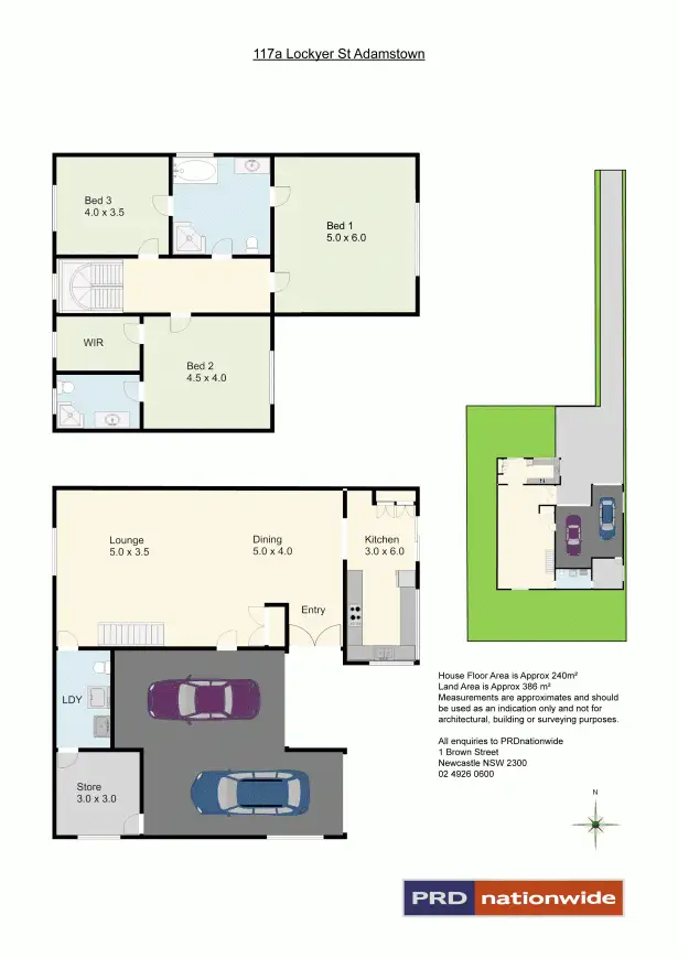 Floorplan of Homely house listing, 117a Lockyer Street, Adamstown NSW 2289