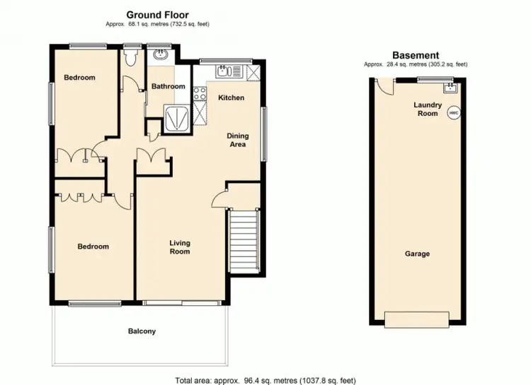 Floorplan of Homely unit listing, 5/26 Railway Street, Alderley QLD 4051