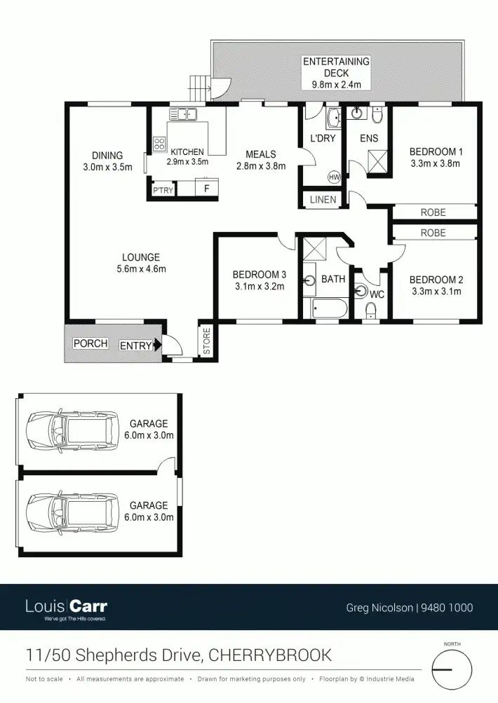 Floorplan of Homely villa listing, 11/50 Shepherds Drive, Cherrybrook NSW 2126