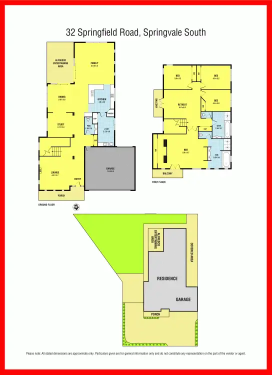 Floorplan of Homely house listing, 32 Springfield Road, Springvale South VIC 3172