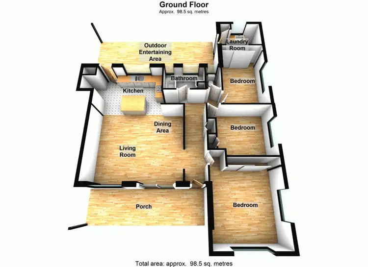 Floorplan of Homely house listing, 55 Sunbury Street, Geebung QLD 4034