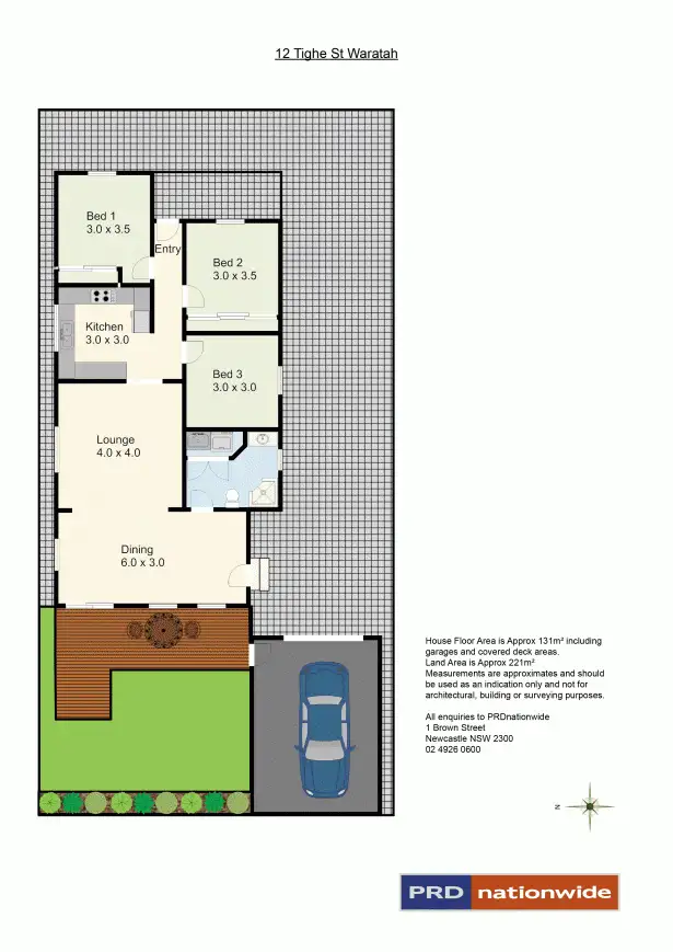 Floorplan of Homely house listing, 12 Tighe Street, Waratah NSW 2298