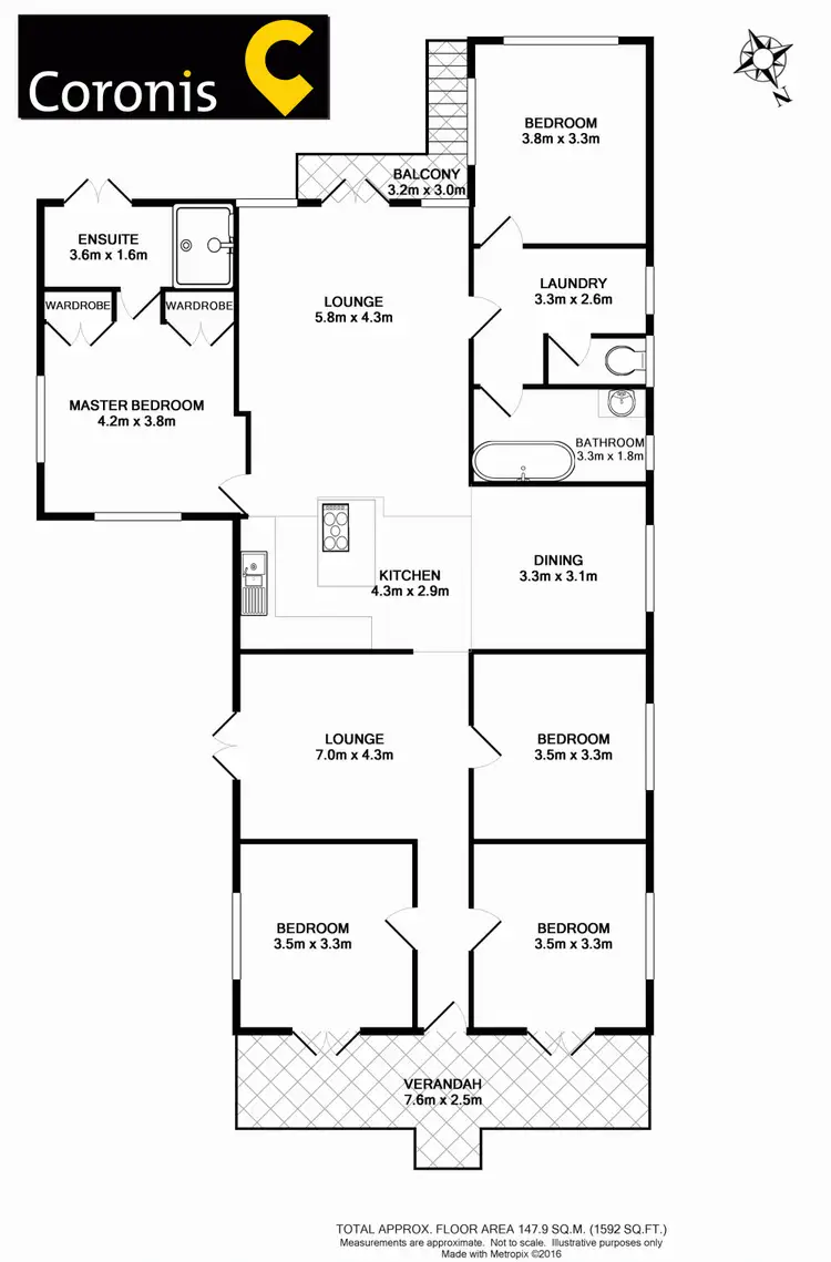 Floorplan of Homely house listing, 74 Geoffrey Street, Mount Lofty QLD 4350