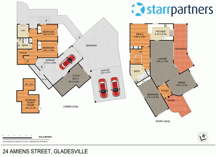Floorplan of Homely house listing, 24 Amiens Street, Gladesville NSW 2111