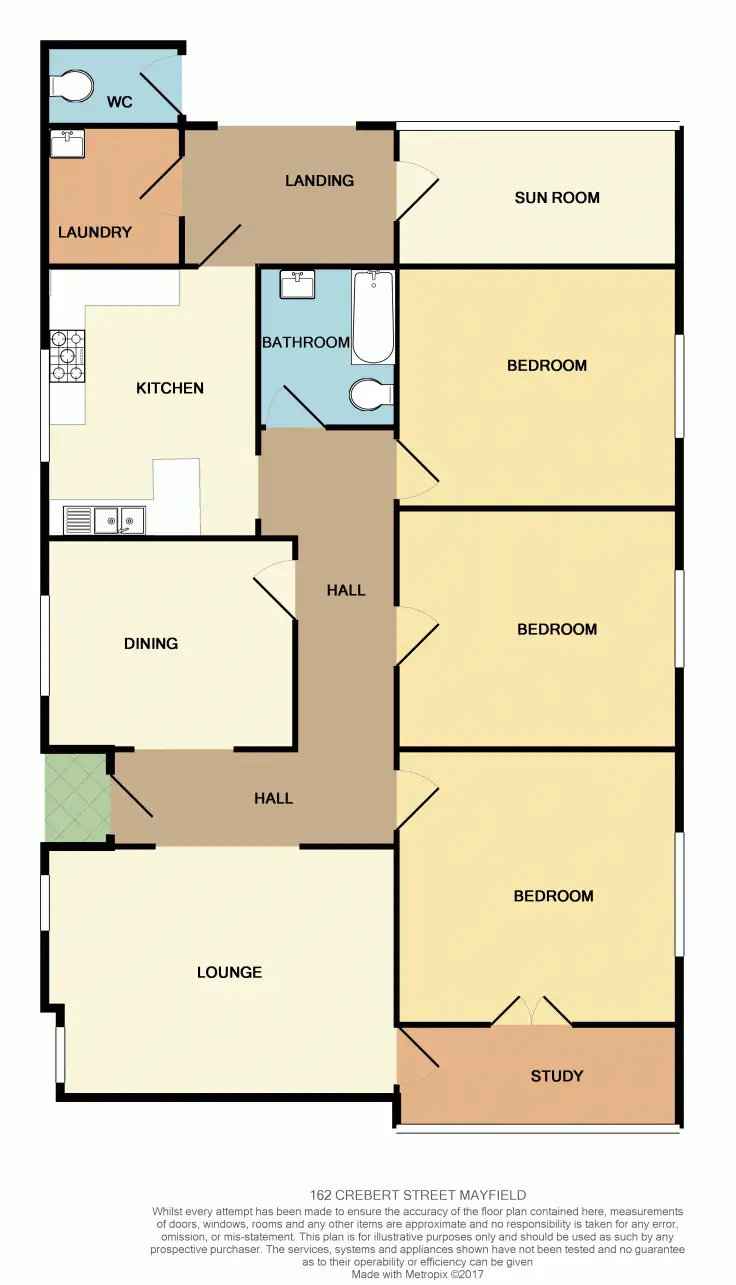 Floorplan of Homely house listing, 162 Crebert Street, Mayfield NSW 2304