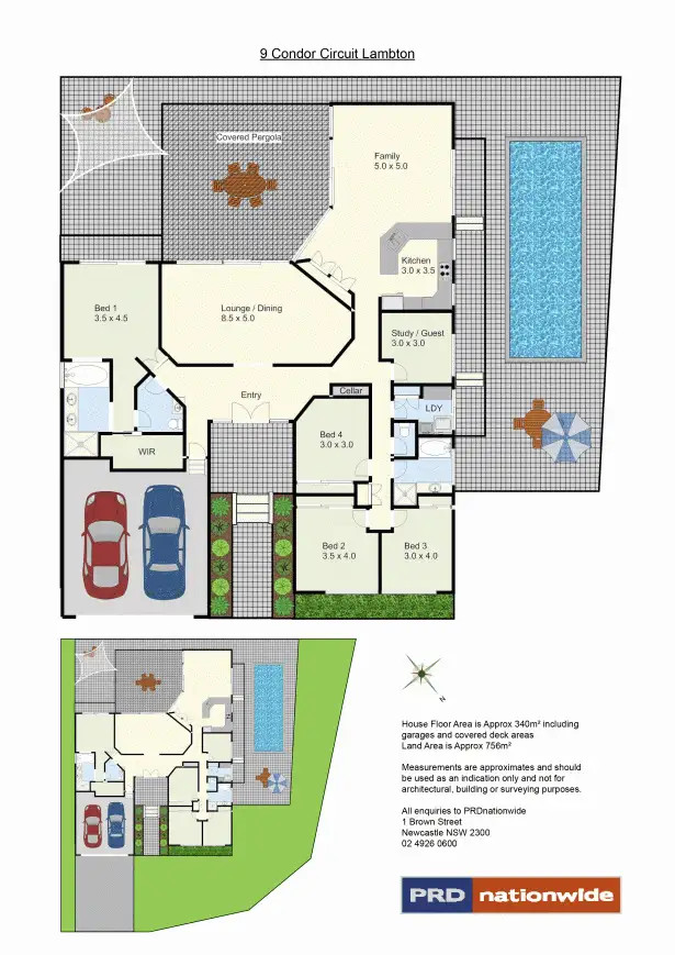 Floorplan of Homely house listing, 9 Condor Circuit, Lambton NSW 2299