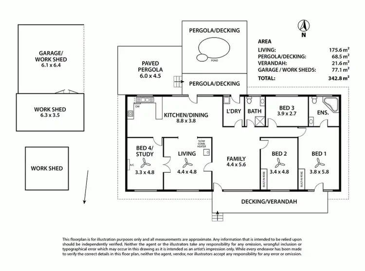 Floorplan of Homely house listing, 957 Old Princes Highway, Dawesley SA 5252
