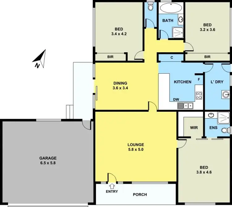 Floorplan of Homely house listing, 2/4 Prospect Street, Mount Waverley VIC 3149