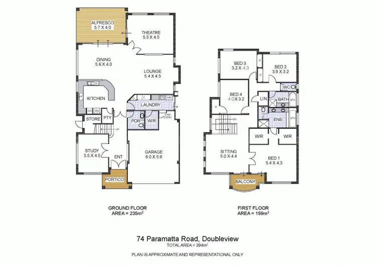 Floorplan of Homely house listing, 74 Paramatta Road, Doubleview WA 6018