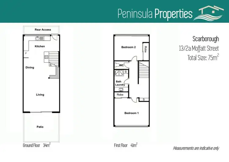 Floorplan of Homely house listing, 13/2a Moffatt Street, Scarborough QLD 4020