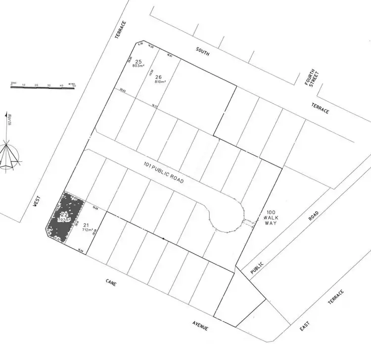 Floorplan of Homely land listing, Lot 22 Cane Avenue, Ardrossan SA 5571