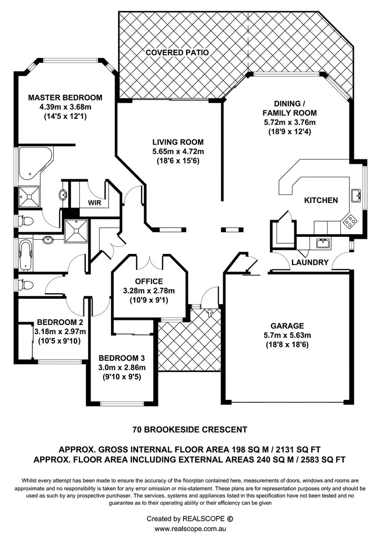 Floorplan of Homely house listing, 70 Brookeside Cres, Seventeen Mile Rocks QLD 4073