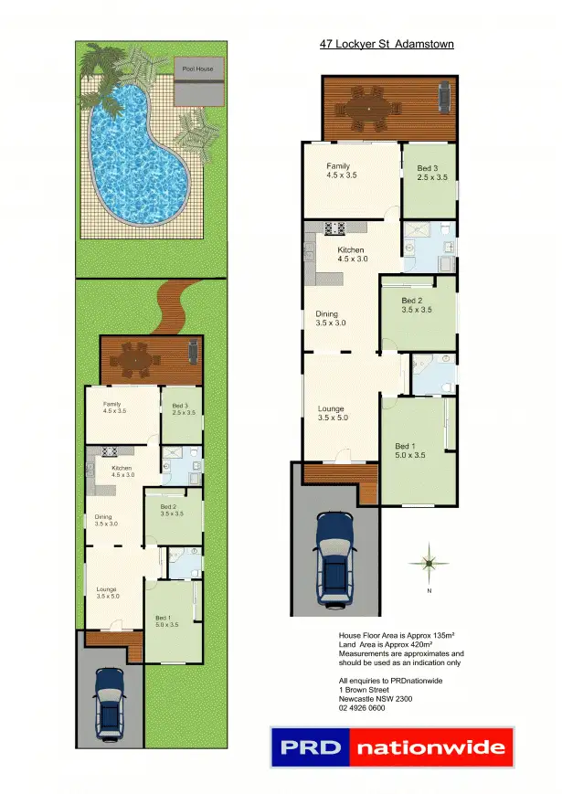 Floorplan of Homely house listing, 47 Lockyer Street, Adamstown NSW 2289