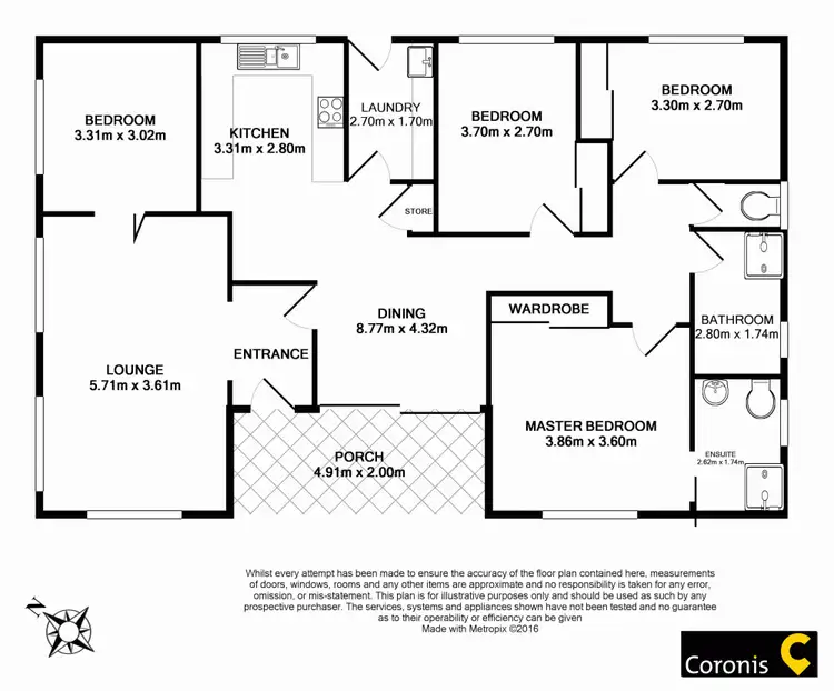 Floorplan of Homely house listing, 11 Maplewood Drive, Darling Heights QLD 4350